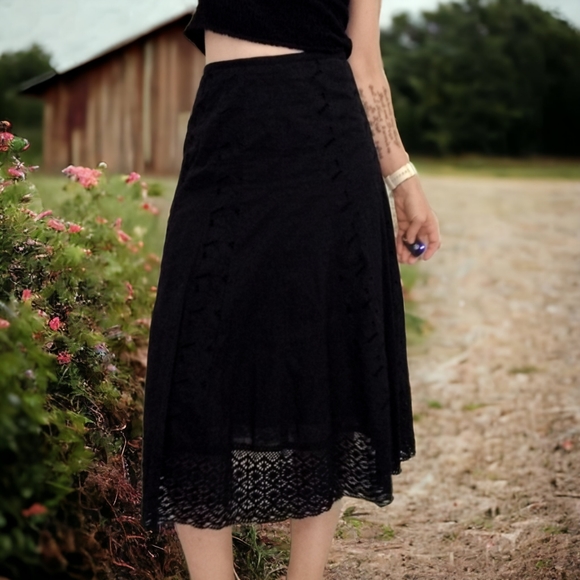 Vtg Y2K Fairycore Skirt - Picture 2 of 6